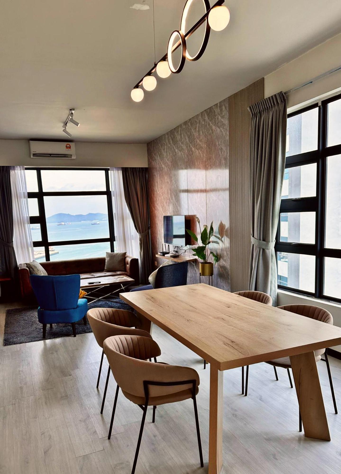 Seaview Luxury 2bed 2bath Jesselton Quay By R2 Apartment